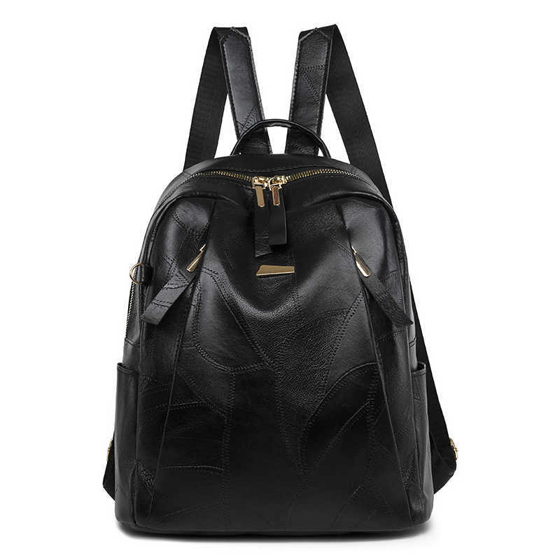 new womens PU backpack for bags casual large capacity outdoor commuting travel backpack womens bag