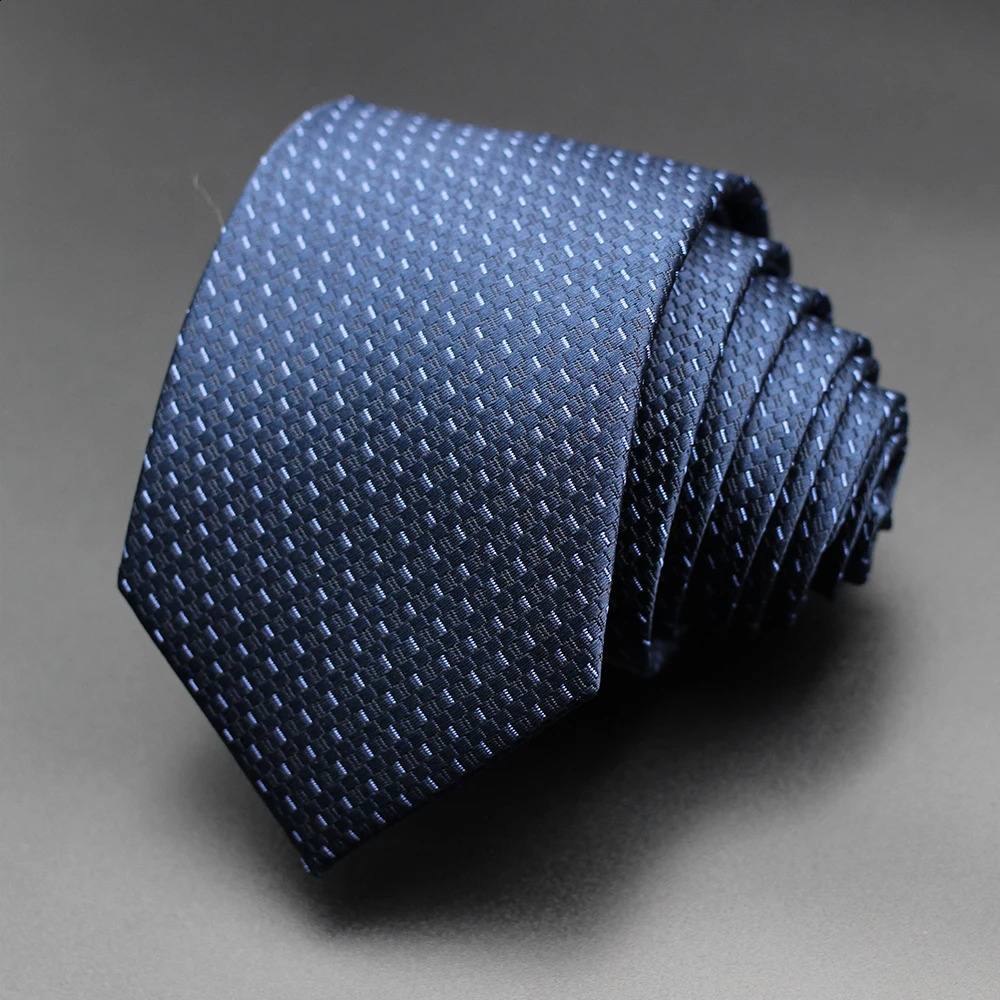 Classic Blue Black Red Necktie Men Business Formal Wedding Tie 8cm Stripe Plaid Neck Ties Fashion Shirt Dress Accessories 250114