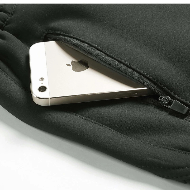 2024 Big Size Waterproof Pants Men Soft Shell Fleece Warm Trousers Male Outdoor Plus Large 9XL 4XL 8XL Work Winter Autumn Black 250121