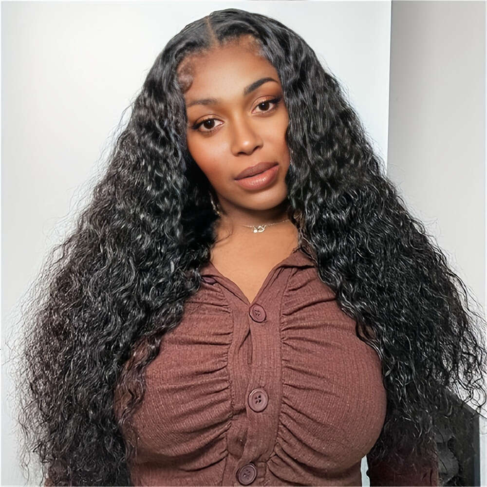 Lace Front Wig Cover T Shape Wig Feminine Style Slim And Curly Hair Full Cover Mid To Small Roll Front Lace Head Cover