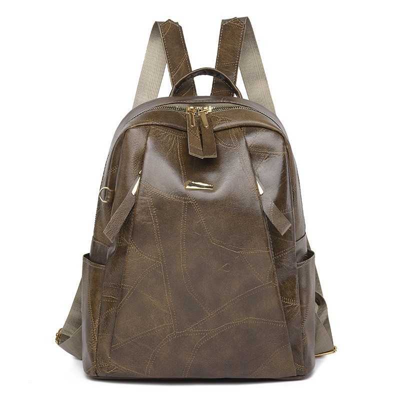 new womens PU backpack for bags casual large capacity outdoor commuting travel backpack womens bag