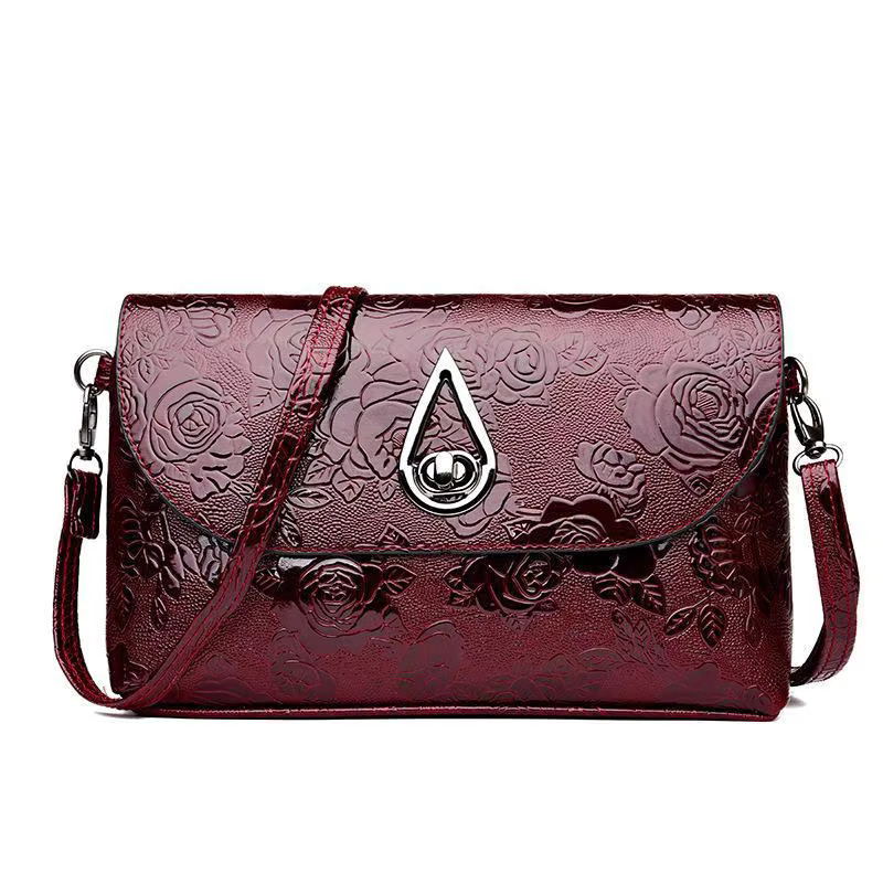 Lady Evening Party Clutch Rose Wer Emed Sg Bags Elegant Mother Shoulder Purse Flap Crossbody Bag