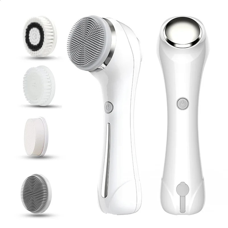 Cleansing Brush Face Massage Skin Care Vibration Cleaner Deep Pore Cleaning Skin Beauty Tool 250121