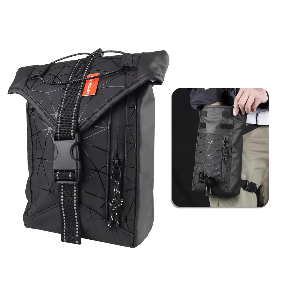 Waist Motorcycle Riding Leg Bag Waterproof Fanny Pack Outdoor 2.2L Multifunctional For Travel Fishing Hiking Cycg