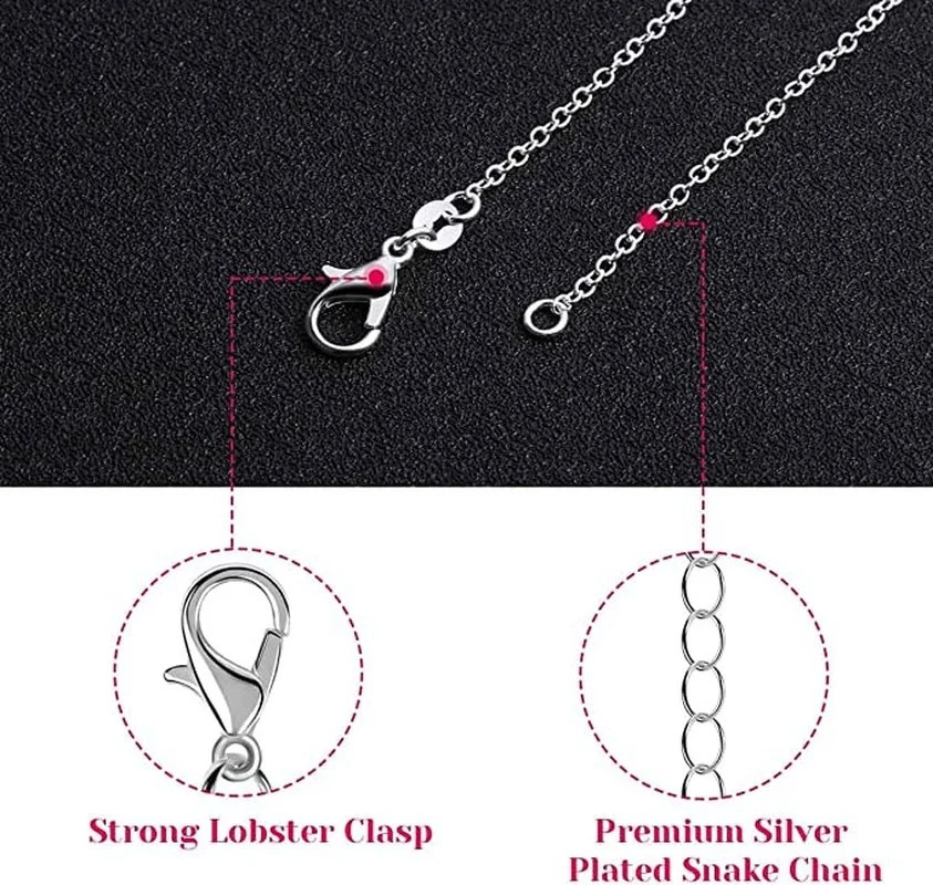 30PCS 925 Sterling silver 1MM circle round chains necklace for women fashion party er jewelry wedding pendant 250120