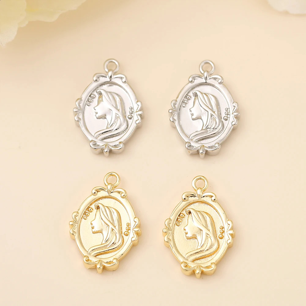 Factory Wholesale Brass The Sun Goddess Charms Pendant Necklace and Bracelet Earring Diy Jewelry Making Supplies Accessories 250117