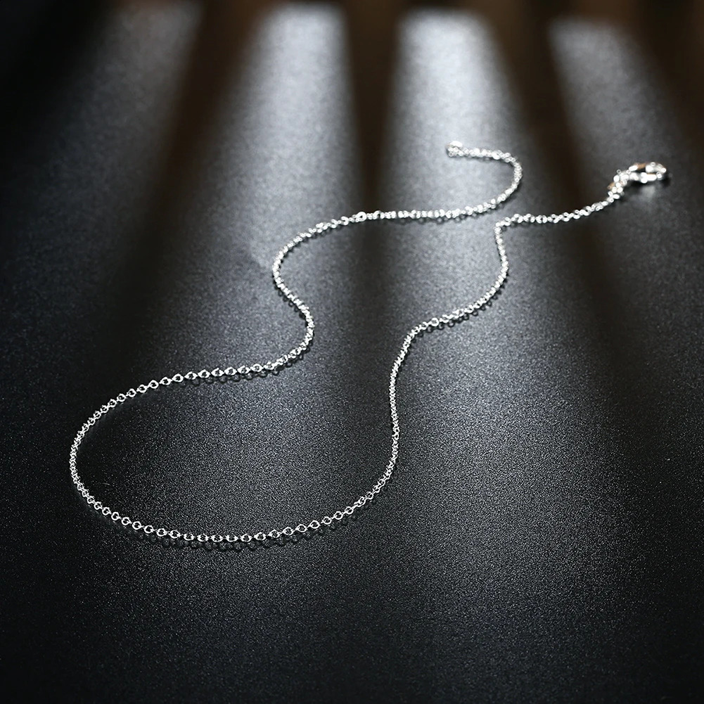 30PCS 925 Sterling Silver chains necklace for women men jewelry set fashion party er wedding accessories gifts 250120
