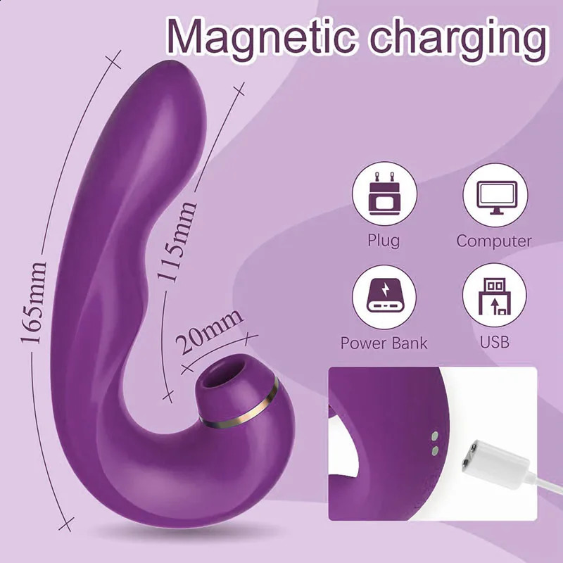 Vagina sucker vibrators for women Stimulator dildo female masturbation sex toys Vibrator dildos 250114
