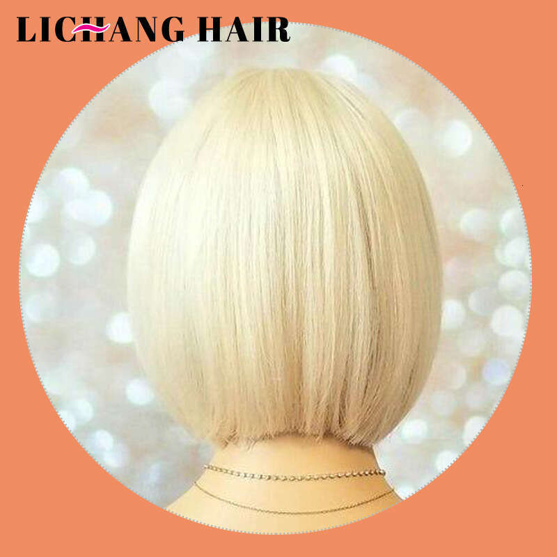 Lace Front Wig Cover T Shape Front Lace Headband LACEFRONTAL X Bob WIG BLONDE Straight Strip