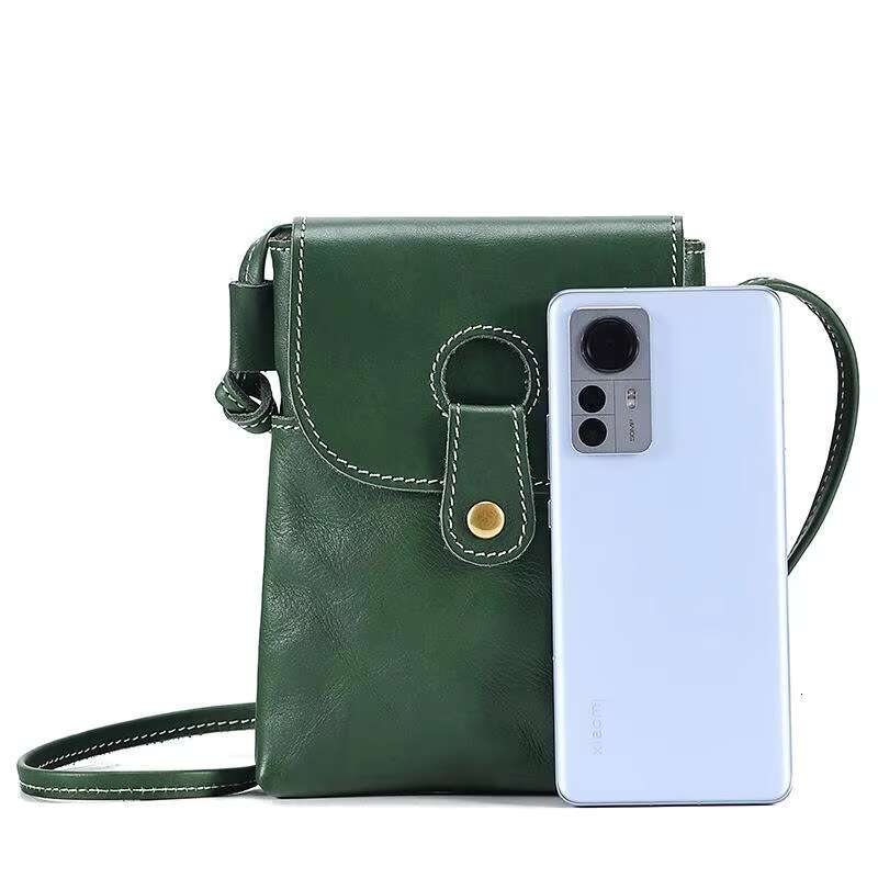 Johnature Simple Ladies Mini 2024 New Genuine Leather Solid Color Versatile Natural Real Cowhide Shoulder & Crossbody Bags