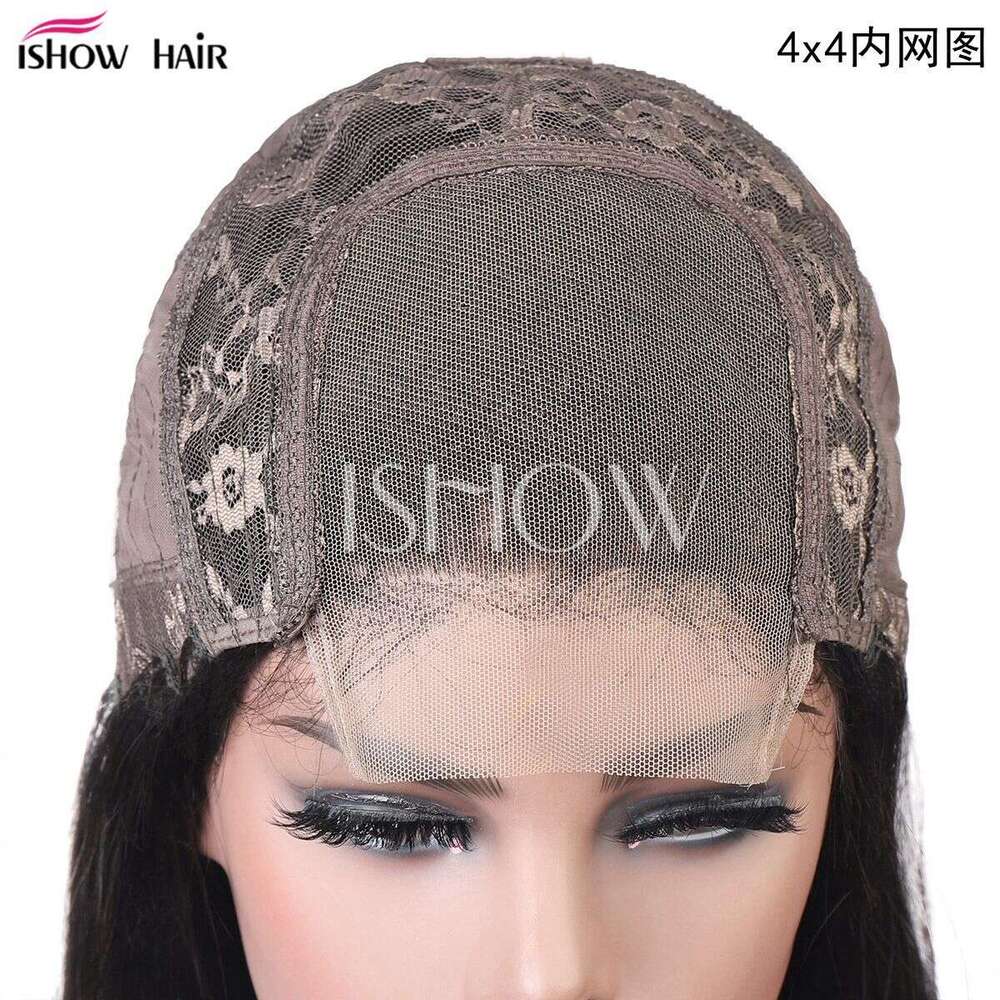Lace Front Wig Cover T Shape Xu Changzhen S Lace Real Full Head Set Straight Human Hair Wig