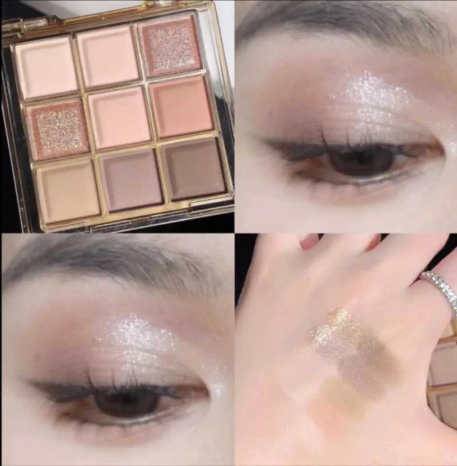 9 Colors Eye Shadow Palette Glitter Nude Charm Women New Beauty Eyeshadow Palette Female Cheap Travel Mini Makeup Christmas Gift M250121