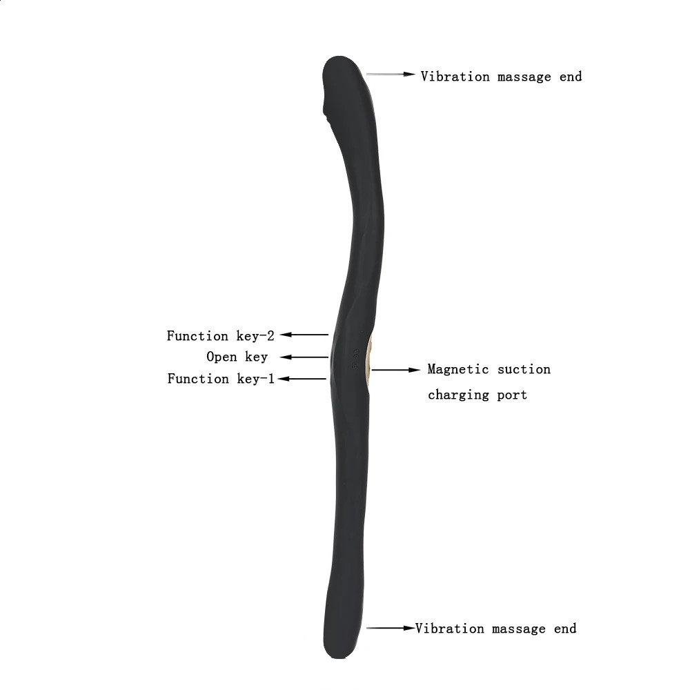 Double Dildo Vibrators for Women G Spot Vagina Prostate Clitoris Stimulator Vibrator Anus Anal Masturbator Sex Toys for Lesbian 250108