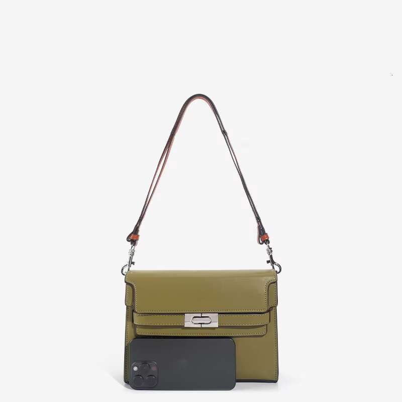High Quality Solid Color Small Square Retro Commuter Casual Women's Shoulder Fashion New Brand Design Mini Crossbody Bag