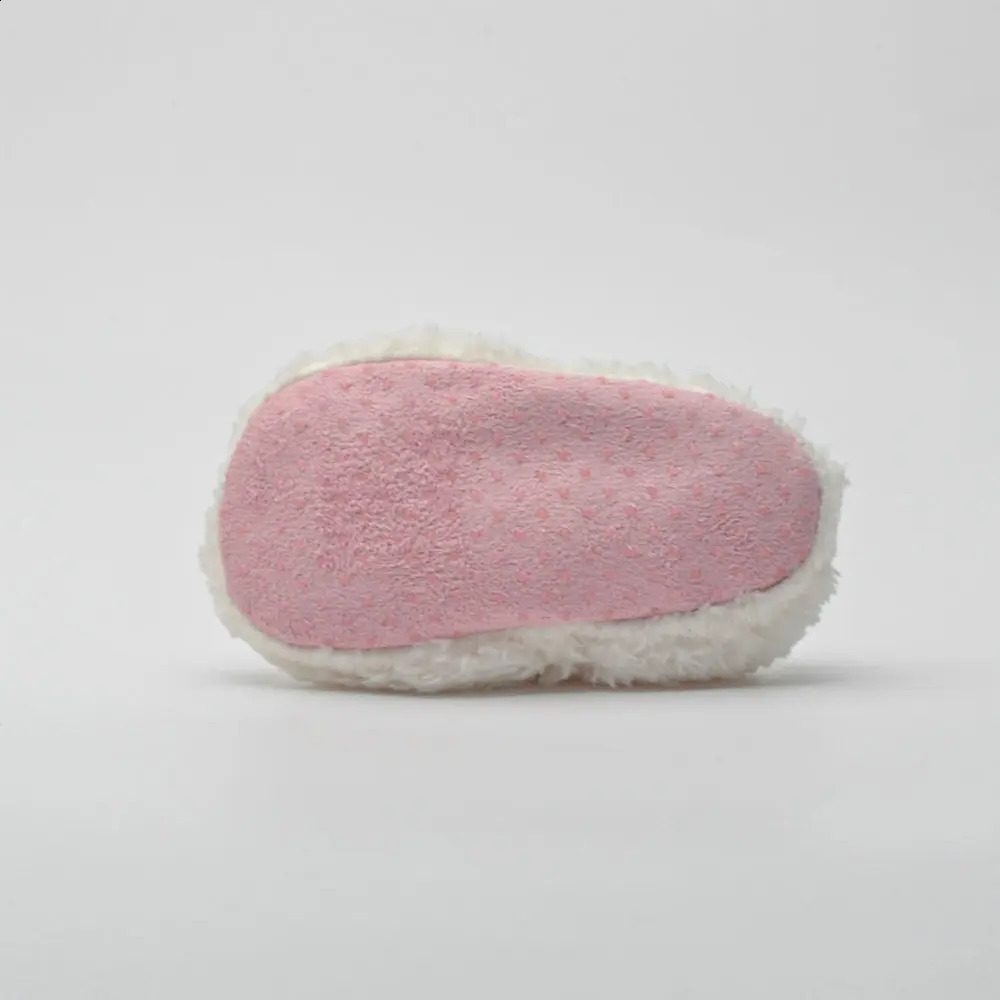 COSYSUSY Baby Walking Shoes Fluffy Cute Lamb Cotton Warm Autumn And Winter Childrens NonSlip Soft Sole 250115