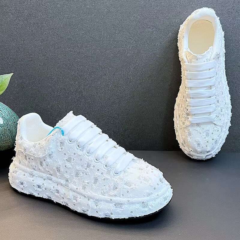 New Arrival Men Fahsion Causal Canvas Board Shoes Spring Autumn Designer Green Youth Trending Thick Bottom Sneakers
