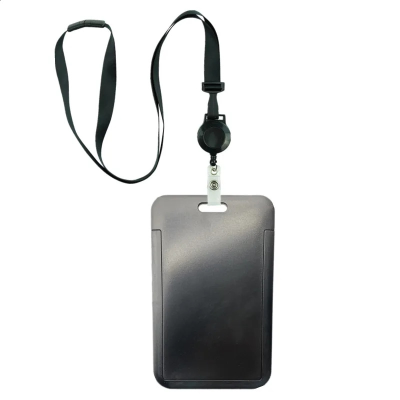 Retractable Work Pass Card Sleeve Neck Strap ID Holders Name Badges Lanyards Strap Keys Rope Lanyards 250120