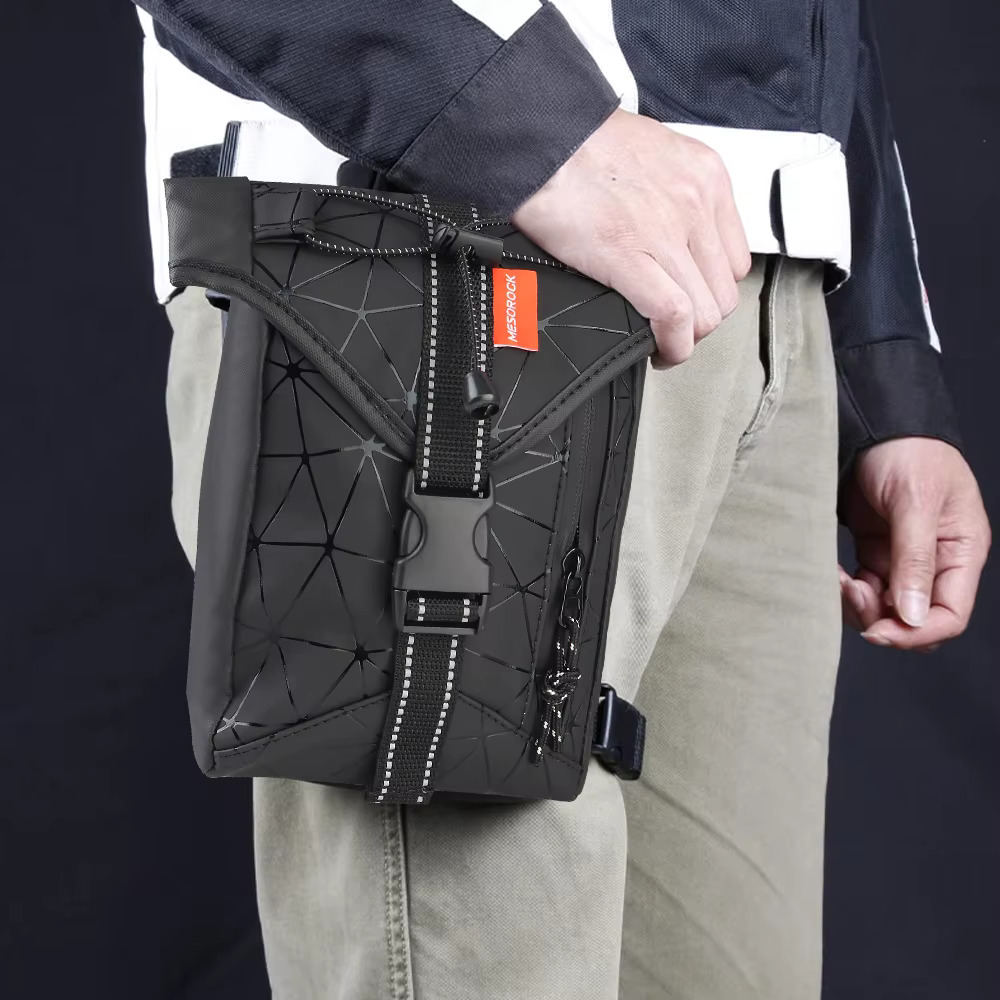 Waist Motorcycle Riding Leg Bag Waterproof Fanny Pack Outdoor 2.2L Multifunctional For Travel Fishing Hiking Cycg