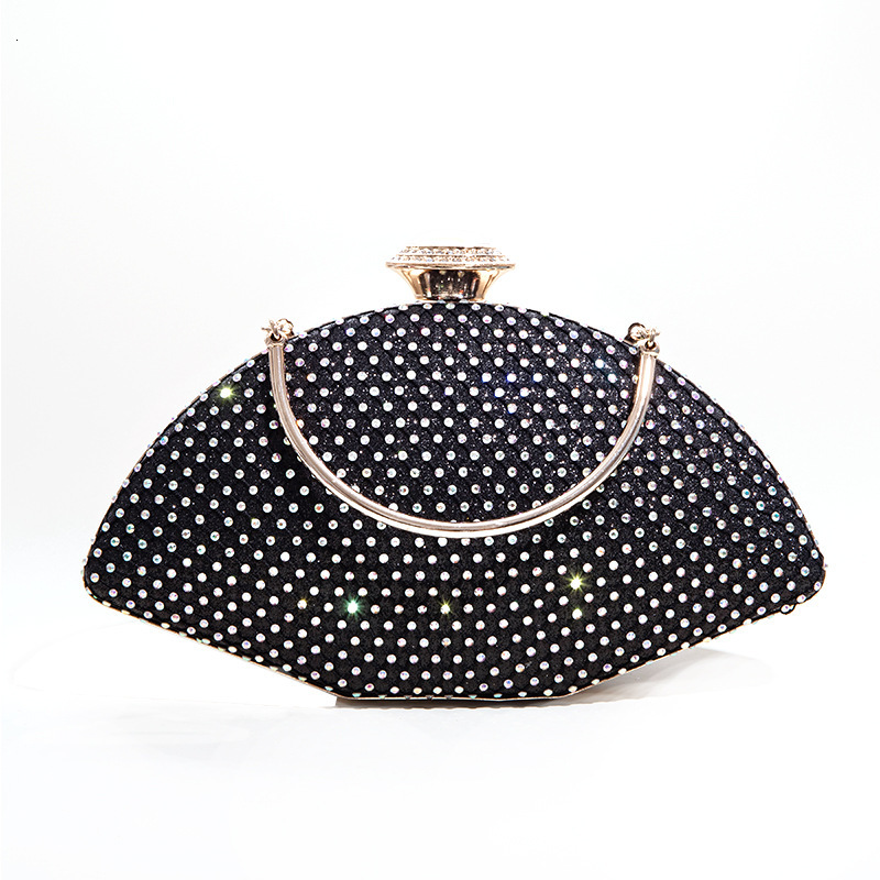 New Clutch Water Shining Handheld Banquet With Diamond Embedding Dress Small Bag