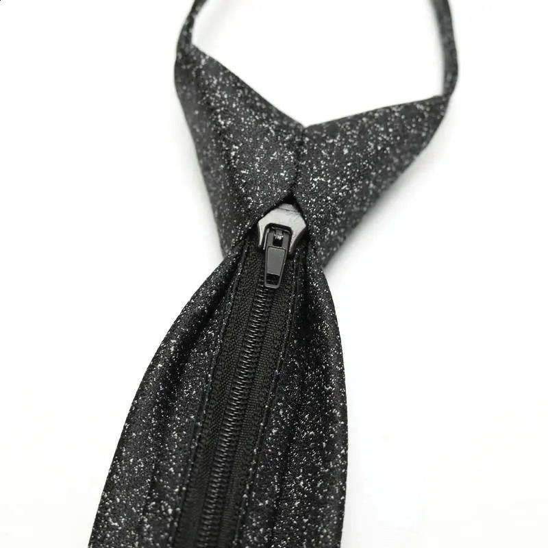 Suit Business Zipper Tie for Man 487cm 1200 Pins Highend Polyester Neck Striped Solid Color Grid Flower Ties 250114