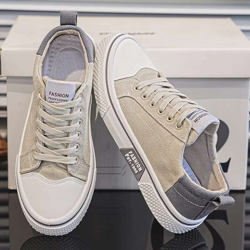 Summer New Breathable Versatile Skateboarding Men's Soft Bottom Casual Sports Trend Fashion Canvas Shoes 46size