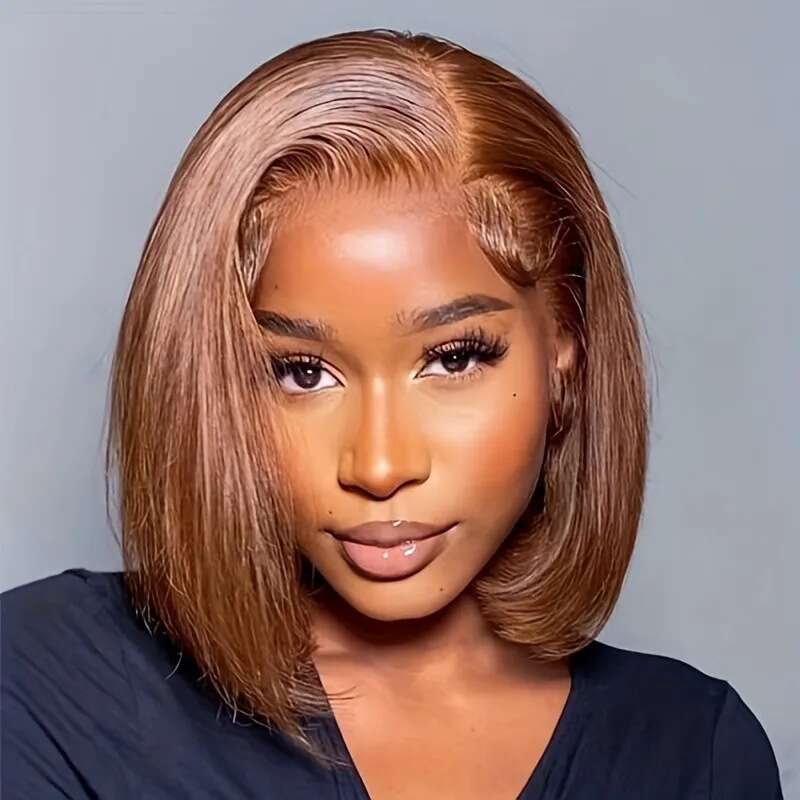 Lace Front Wig Cover T Shape Bob Wigs Horse Front Lace Headband Black Real Wig Women S Short Straight Hair New Product