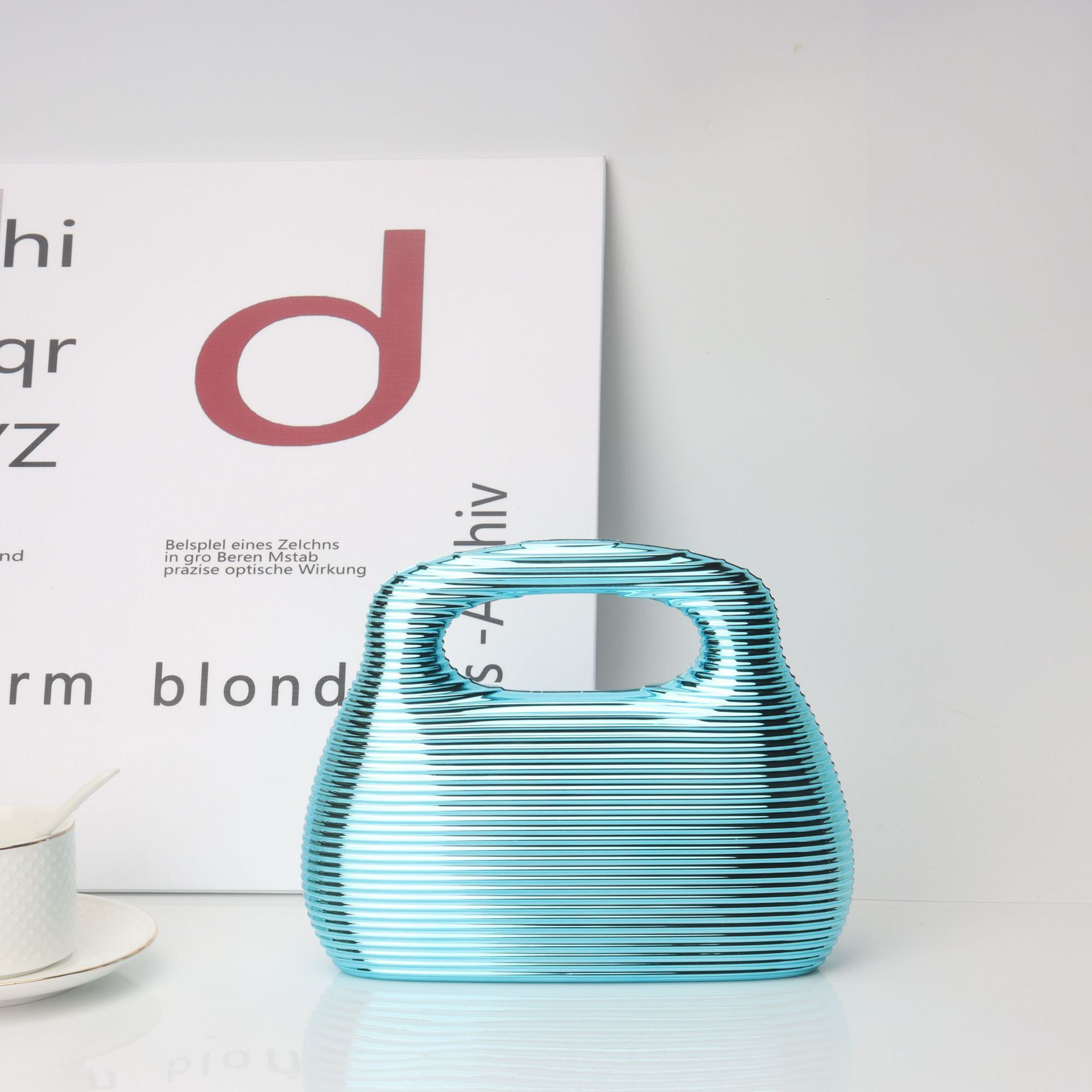Bags New Minimalist And Stylish Single Shoulder Crossbody Bag New Style Personalized Acrylic Dinner Bag, Hand-Held Armpit
