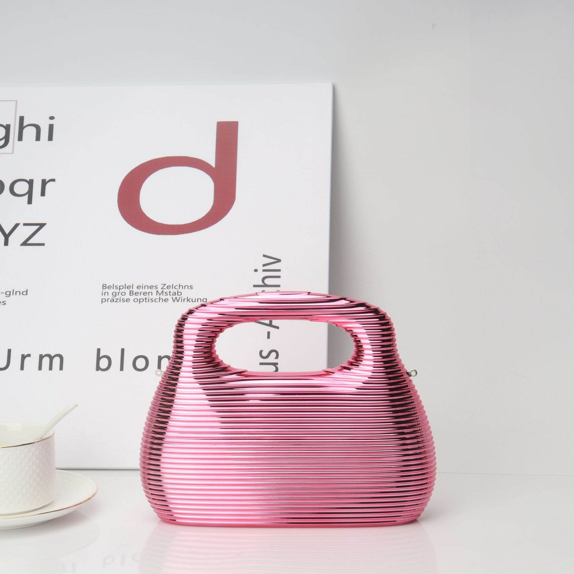 Bags New Minimalist And Stylish Single Shoulder Crossbody Bag New Style Personalized Acrylic Dinner Bag, Hand-Held Armpit