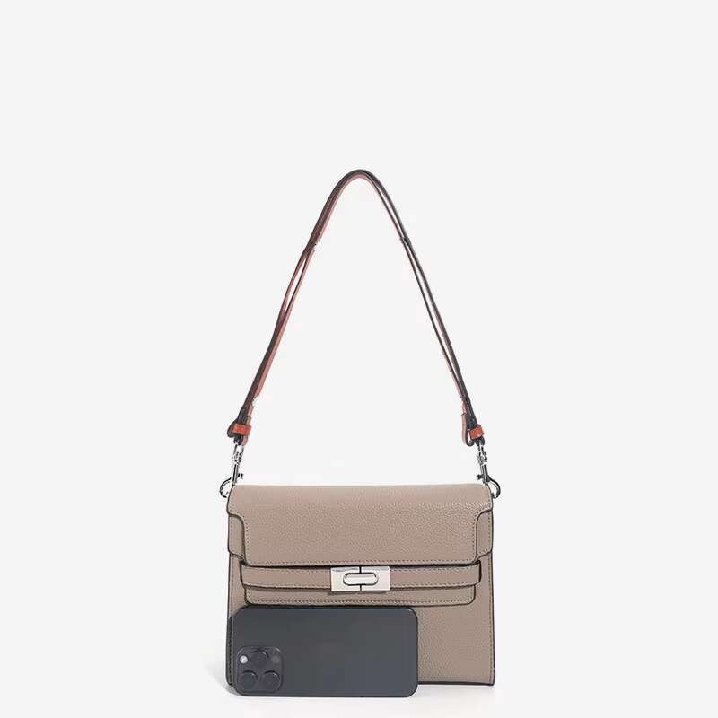 High Quality Solid Color Small Square Retro Commuter Casual Women's Shoulder Fashion New Brand Design Mini Crossbody Bag