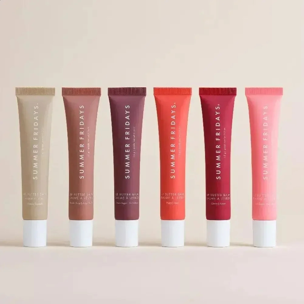 Summer Fridays Lip Balm Vanille Beige Colored Lip Balm Long-lasting Moisturizing Makeup Lip Care 15ml 250121