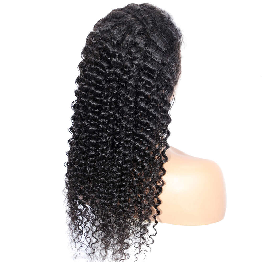 Lace Front Wig Cover T Shape Xuchang Human Hair Wigs Deep Wave Front Lace Headpiece