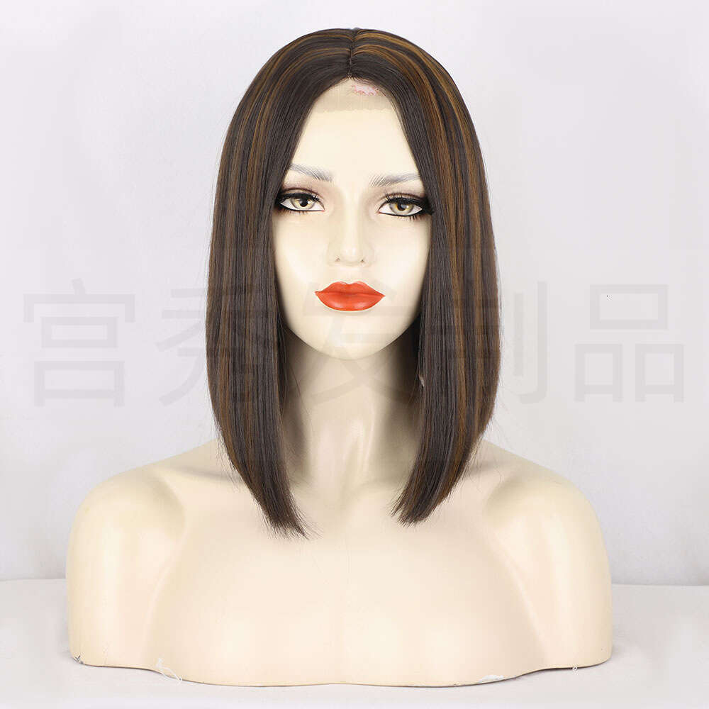 Lace Front Wig Cover T Shape Women S Short Wave Head Lace Wigs Front Lace Wig Headband