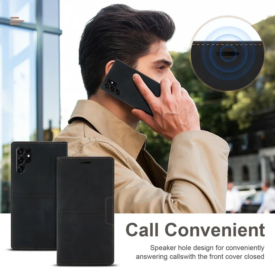 Wallet Fantastic Opposites Card Slot Flip Leather Case For Galaxy S24 FE S23 Ultra S22 Plus S21 S20 S10 Note20 10 Lite 9 250120