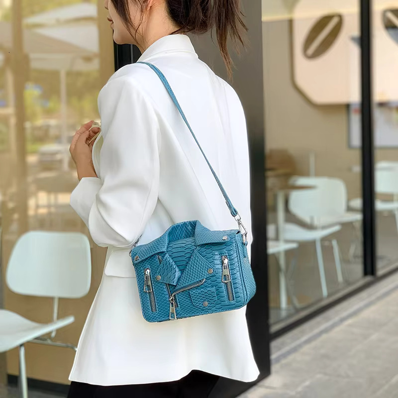 Designer Women's Tote Fashion Lapel Jacket Crossbody Bag Purse Hip Hop Clothes Shape Ladies Shoulder Bags High Grade Handbag