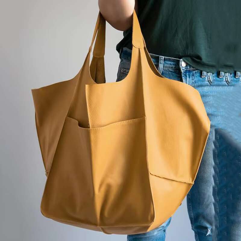 Travel Handbags For Women 2021 Big Capacity Design Shoulder Bags Female Solid Casual Totes Bag Ladies High Quality Leather Purse