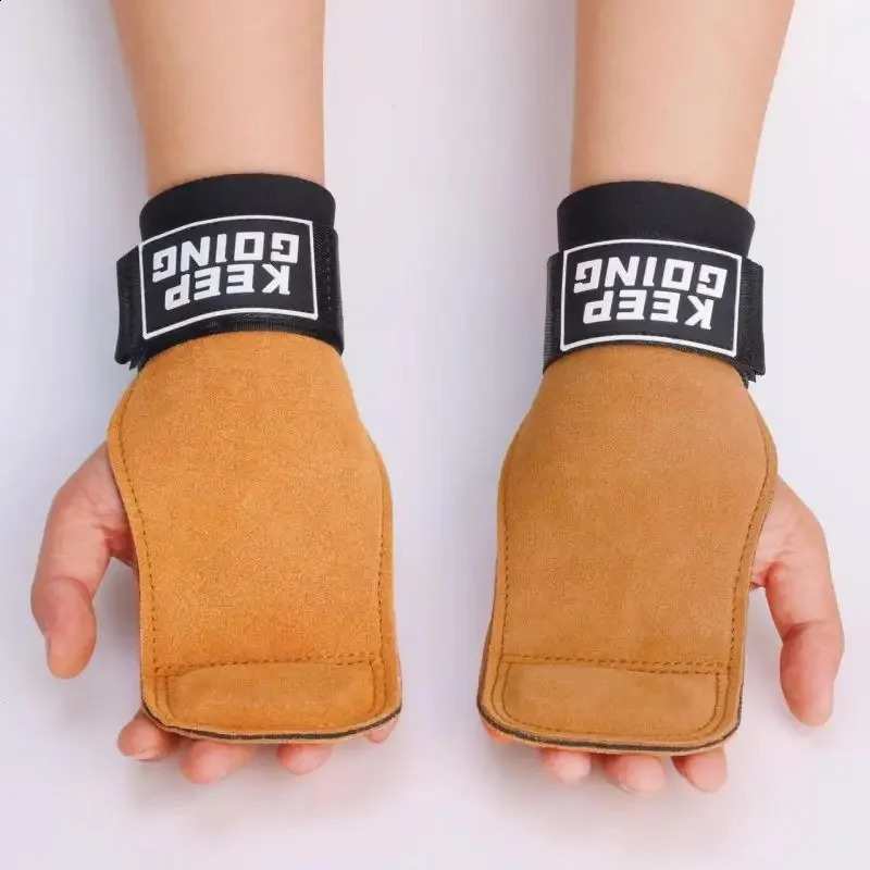 1 Pair Weight Lifting Gloves Training Gym Grips Fitness Glove Women Men Bodybuilding Wristbands Hand Protector Equipment 250118