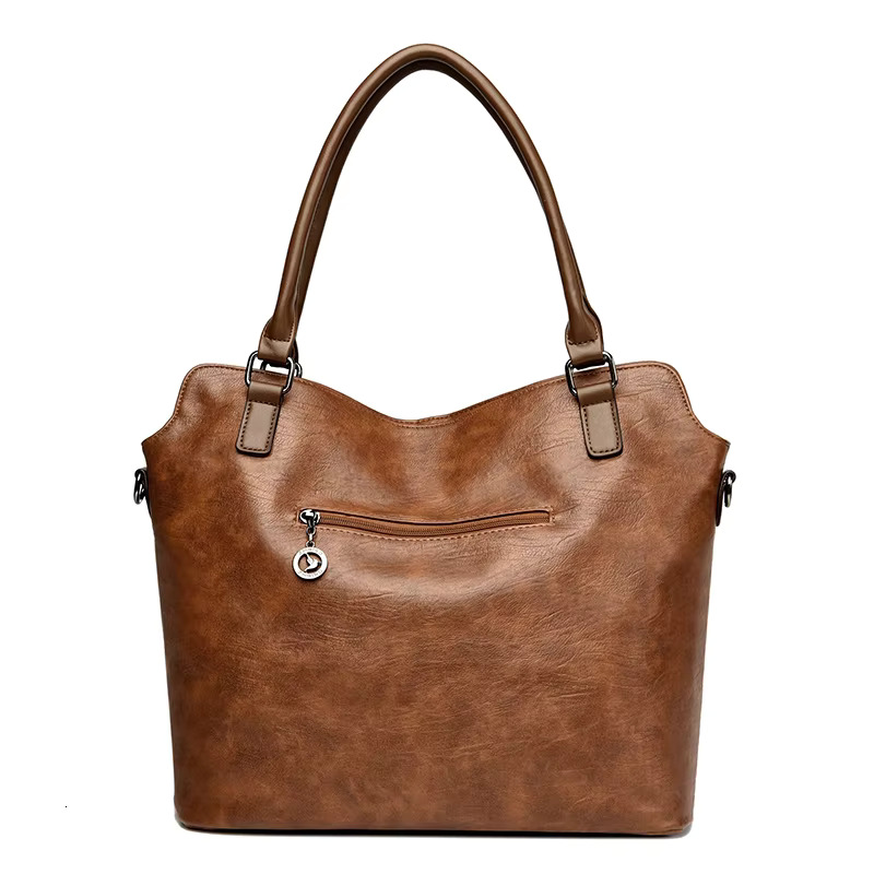 Genuine Brand Shoulder Bag High Quality Soft Leather Crossbody Bags For Women Handbag Ladies Casual Tote Sac 2024