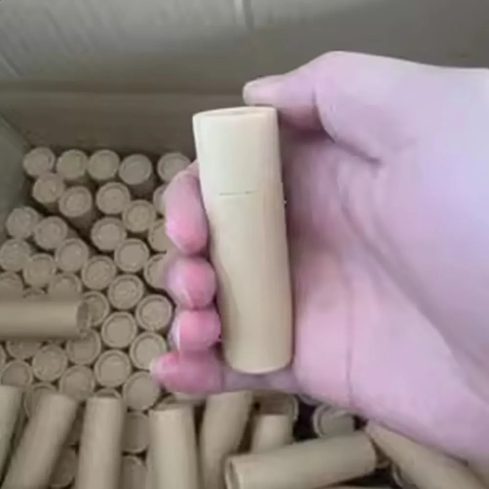 50PCS Push Up Tubes Lip balm Kraft Paper Tube Empty Lipstick Tube Degradable Cosmetic Containers Solid Paste Tube 250121