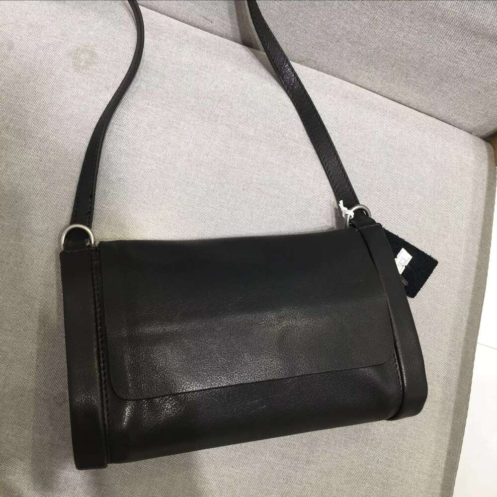 Vintage Genuine Leather Top Layer Cowhide Handmade Casual Shoulder Crossbody Women's Small Bag