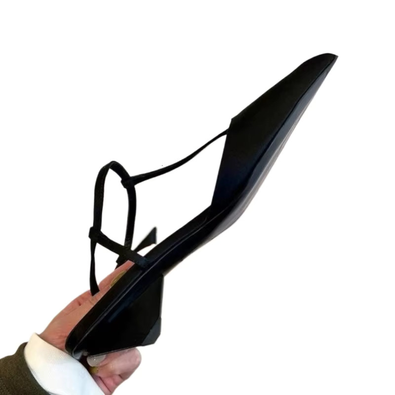 New Shoes For Women Sexy Pointed Toe Women's Sandals Comfortable Low Heel Trendy Sandal Simple Versatile Large Size Pumps
