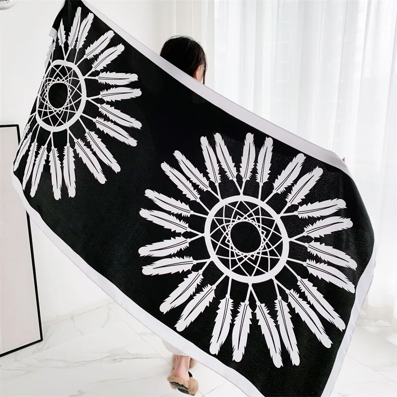 20 styles 90x180cm Cotton linen Summer Beach Dress Bikini Cover-ups Sarong Wrap Scarf Women Brazilian Swimsuit Bathing Cover Up 250120ww