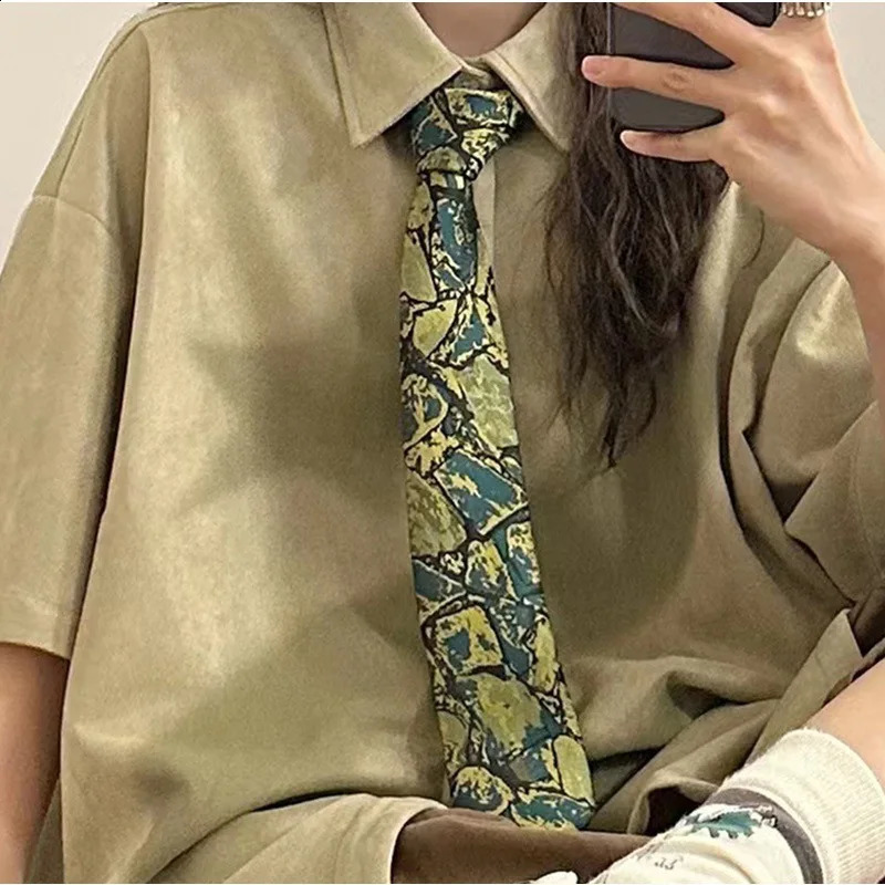 CoffeeTies For Men Women Suit Neck Tie Party Business Classic Brown Color Striped Neckties Student 250114