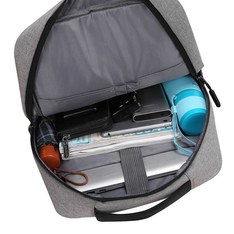 New backpack simple travel backpack mens and womens casual business computer bag student backpack gift bag