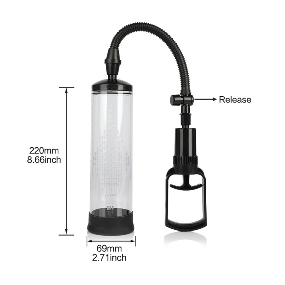 Male Penis Pump Manual Enlarger AdultSexToys For Man Vacuum Big Dick Trainer Lasting Masturbator Sex Shop 18 250121
