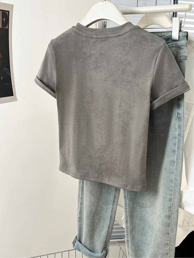Summer Women T Shirt TShirt Woman Clothes Tops Tshirt Female Crop Top Tees Y2k Para Mujer Ropa De Roupas Feminina Traf 250122