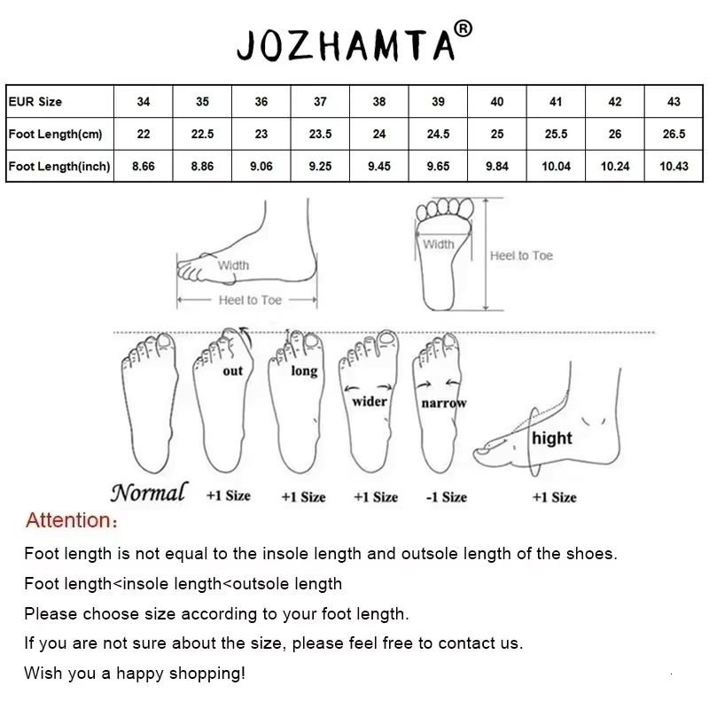 JOZHAMTA Size 34-40 Real Leather Ankle Boots For Women Stone Block High Heels Shoes Winter 2025 Ins Fashion Office Lady Dress