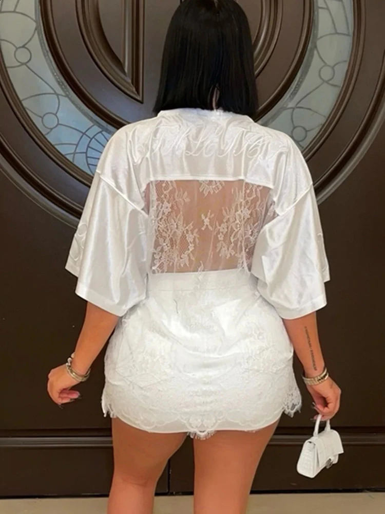 Weird Puss Jacquard Letter Print T-Shirts Women V-Neck See Through Backless Loose Short Sleeve Y2K Sexy Trend Streetwear Tops 250118