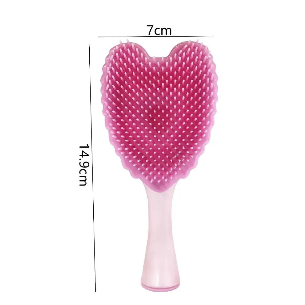Anti Tangle Hair Brush Cute Professional Angel Hairdressing Styling Tool static Massage Comb Salon Hairdressing 250120