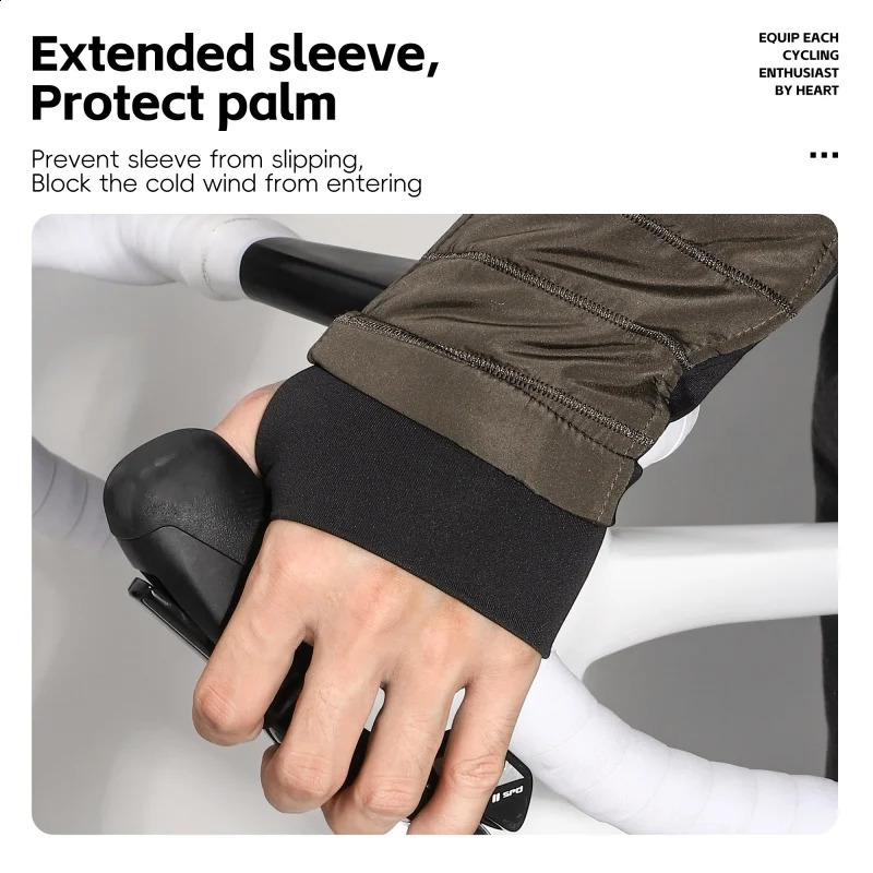 WEST BIKING Autumn Winter Keep Warm Cycling Coat Jacket Mens Windproof Outdoor Sport Fleece Clothes 250122