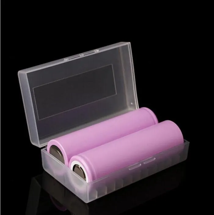 20700 21700 Portable Plastic Case Box Safety Holder Storage Container Clear Pack Batteries for Lithium ion Battery Charger Mech Wrap